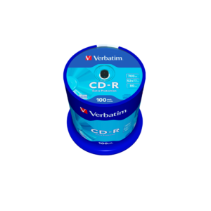 Verbatim CD-R Verbatim 700MB 52x, 100/1, spindle - 43411