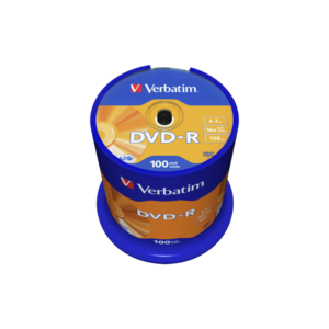 Verbatim DVD-R Verbatim 4.7GB 16x, 100/1, spindle - 43549