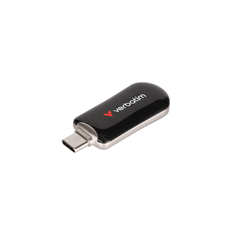 Verbatim USB-C memorijski stik 3.2 Gen1 Verbatim 512GB, crni, Plectra - 30227
