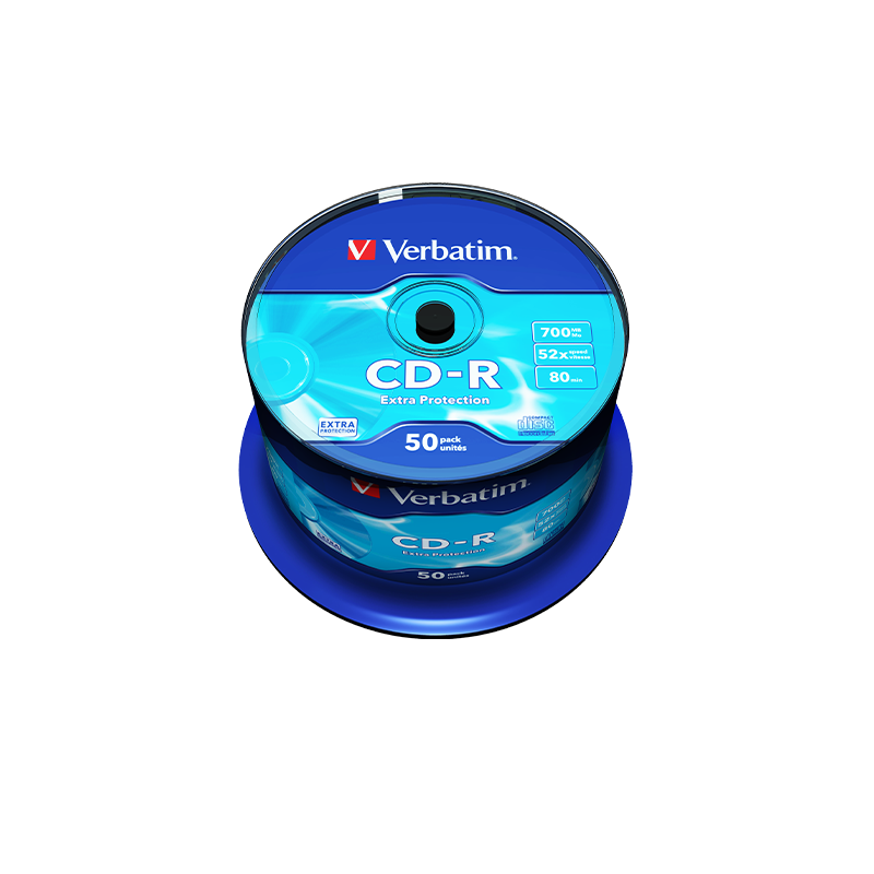 Verbatim CD-R Verbatim 700MB 52x, 50/1, spindle - 43351
