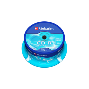 Verbatim CD-R Verbatim 700MB 52x, 25/1, spindle - 43432