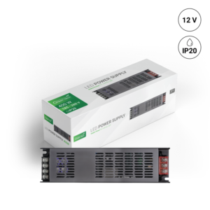 GREEN TECH LED napajanje Green Tech 400W, 12V, IP20 - PS-IP20-12V-400W