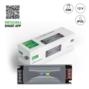 GREEN TECH LED napajanje+ Kontroler Green Tech SMART 100W, 12V, IP20 - PS-SMART12V-100W