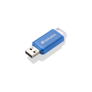 Verbatim USB memorijski stik 2.0 Verbatim 64GB, plavi, DataBar - 49455
