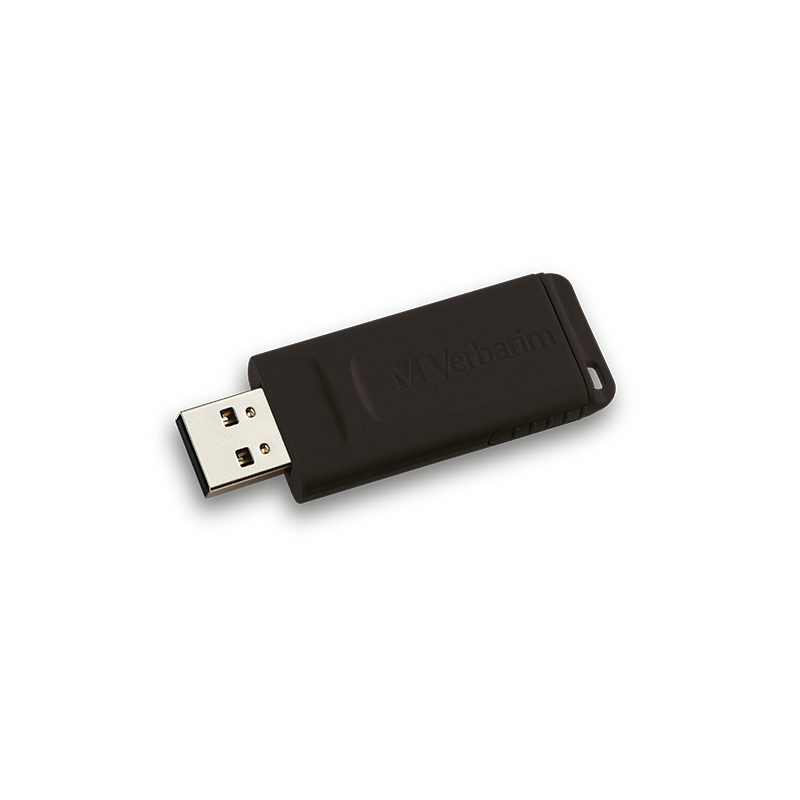 Verbatim USB memorijski stik 2.0 Verbatim 16GB, crni, Store'n'Go, slider - 98696