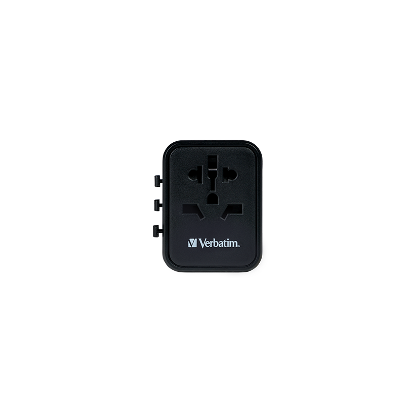 Verbatim Putni adapter Verbatim, univerzalni, 2x USB-A, UTA-01 - 49543