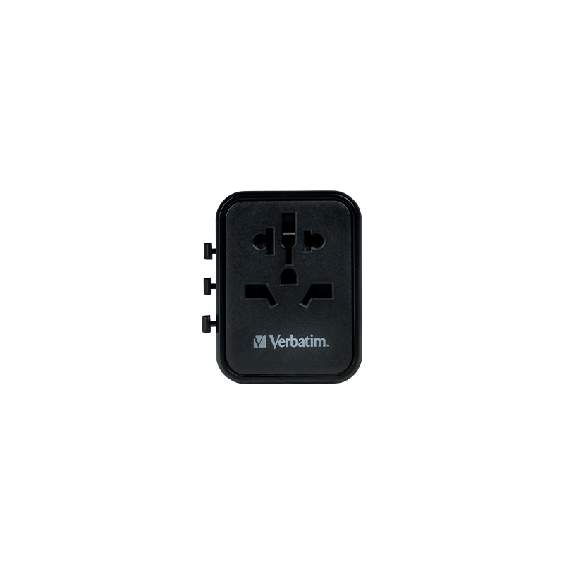 Verbatim Putni adapter Verbatim, univerzalni, USB-C PD, USB-A QC, 20W, UTA-02 - 49544