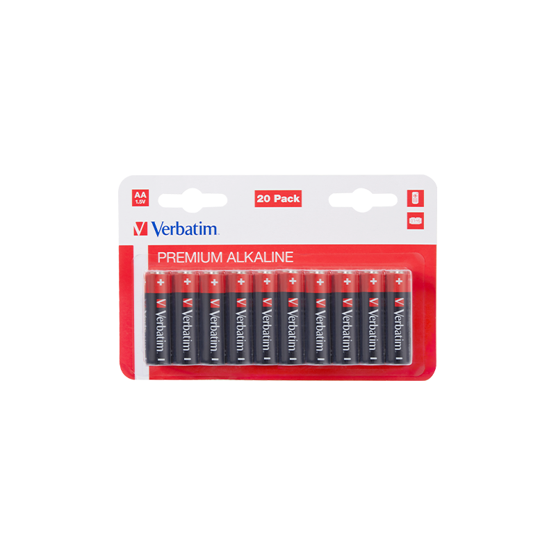 Verbatim Alkalne baterije AA Verbatim, 20/1, 1.5V - 49877