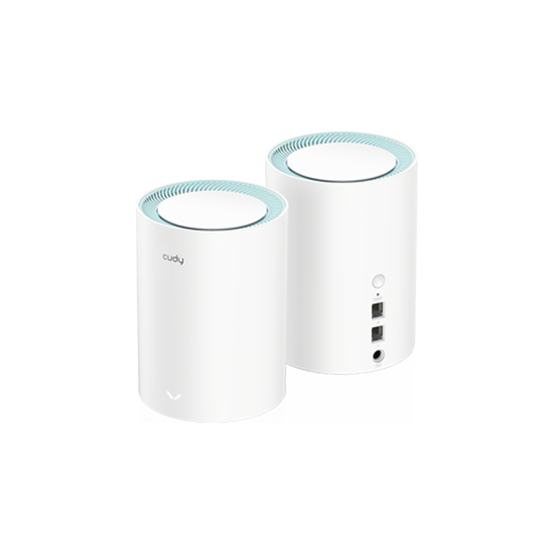 Cudy Wi-Fi mesh sustav Cudy M1300-2PACK, AC 1200 Gigabitni, VPN, 2kom