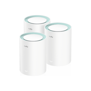 Cudy Wi-Fi 6 mesh sustav Cudy M1500-3PACK, AX 1500 Gigabitni, VPN, 3kom