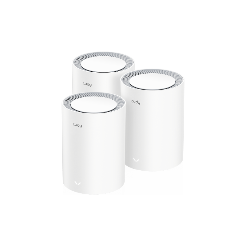 Cudy Wi-Fi 7 mesh sustav Cudy M3600-3PACK, BE 3600, VPN, 3kom
