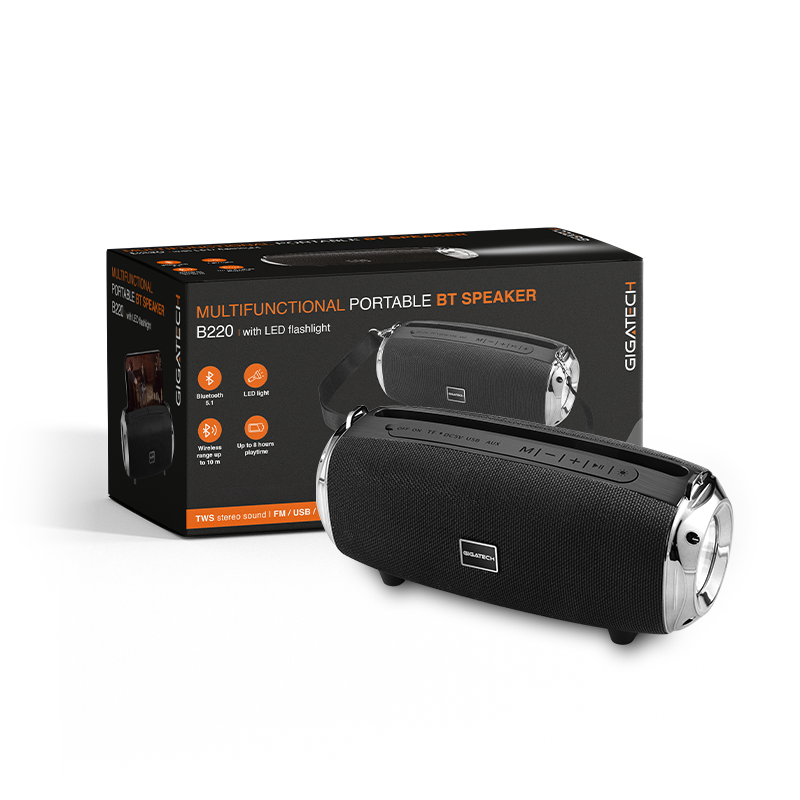 GIGATECH Zvučnik Gigatech B220 bluetooth crni
