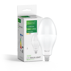 GREEN TECH LED žarulja Green Tech 30W, 4000K, E27, B90, Flux: 3000 lm, IP40, Epistar chip - BLX-6162