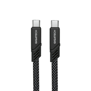 GIGATECH C na C kabel Gigatech 1m,PD 60W, crno-bijeli - XF520
