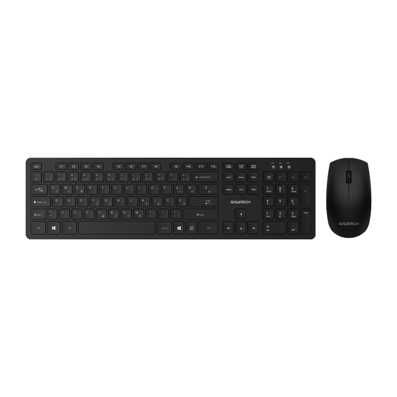 GIGATECH Tipkovnica + miš Gigatech GC-465W, wireless