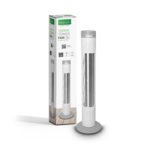 GREEN TECH Ventilator stupni Green Tech 45W, 32", bijela boja - TST07-MF-WH