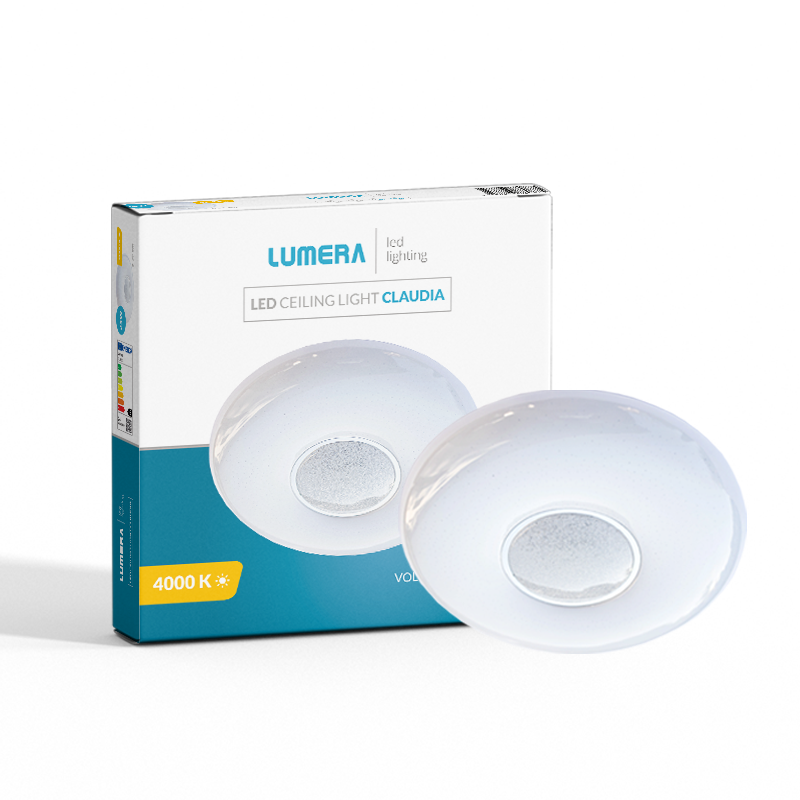 LUMERA LED plafonjera Lumera Lighting Claudia, 24W, 4000K, promjer 39 cm