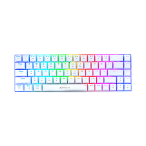 X-trike me Tipkovnica X-trike me GK-995W-WH 3u1 wireless/bluetooth/žična, mehanička gaming