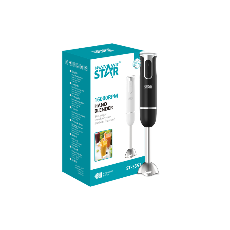 Winning Star Štapni mikser Winning Star ST-5551-BK, 200W, crni