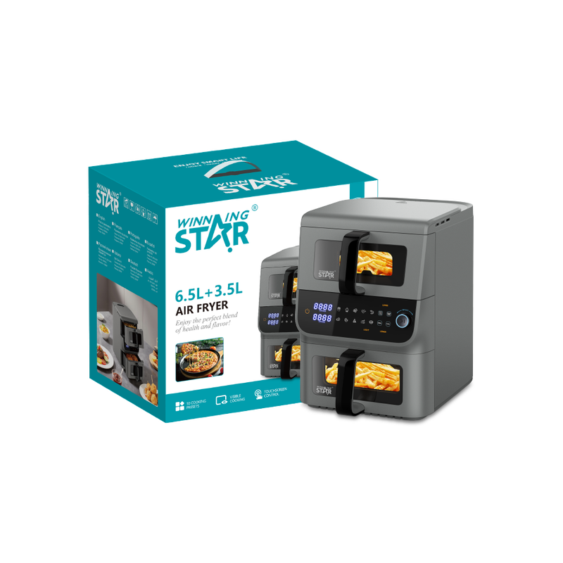 Winning Star Friteza na vrući zrak Winning Star ST-9693, 6.5L+3.5L, 2500W, touch screen