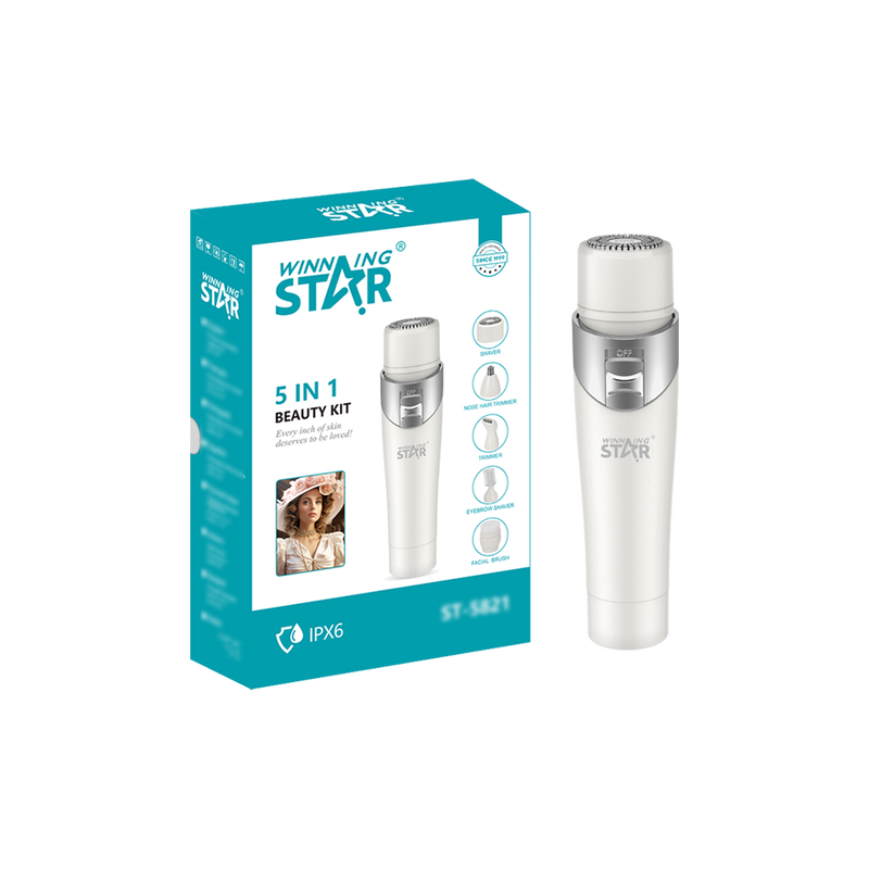 Winning Star Ženski set za njegu (brijač) Winning Star ST-5821, 600mAh, 2W, baterijski, 5 u 1