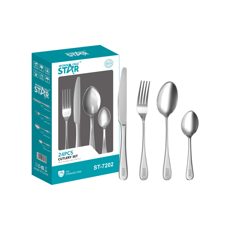 Winning Star Set pribora za jelo Winning Star ST-7202, 24 komada