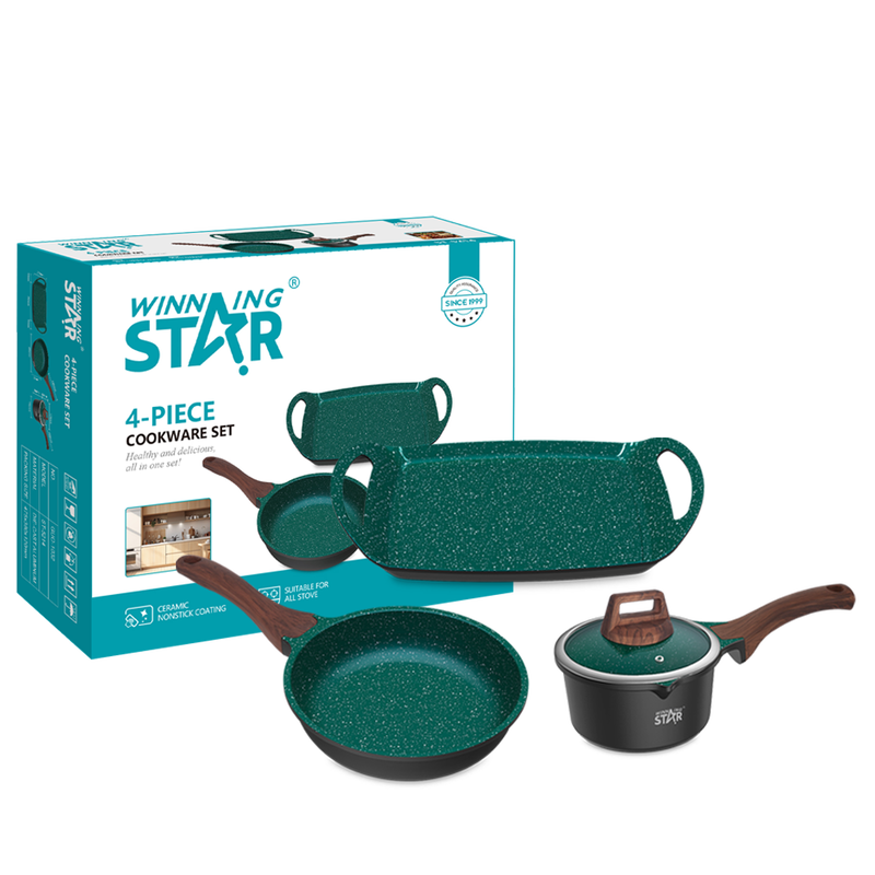 Winning Star Set posuđa Winning Star ST-5214, 4 komada, indukcija