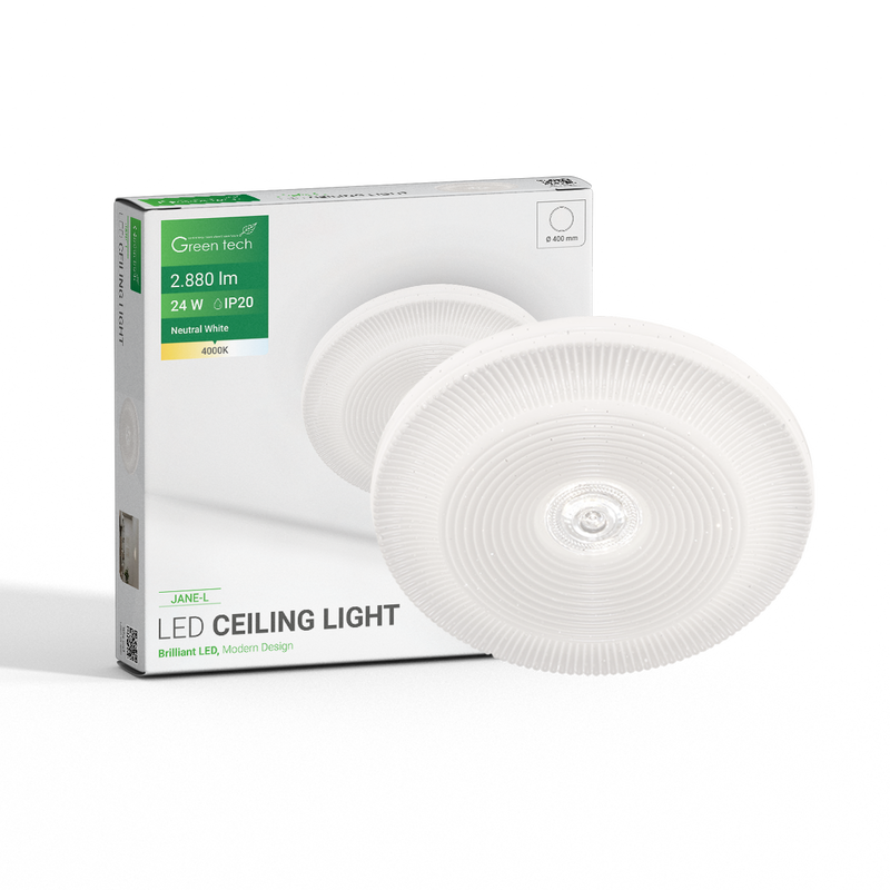 GREEN TECH LED plafonjera Green Tech 24W, 4000K, fi 40cm - JANE-L