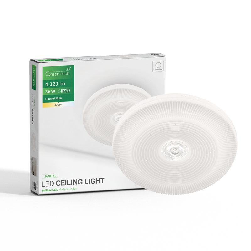 GREEN TECH LED plafonjera Green Tech 36W, 4000K, fi 50cm - JANE-XL