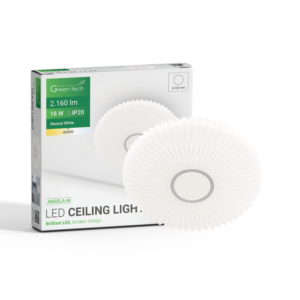 GREEN TECH LED plafonjera Green Tech 18W, 4000K, fi 33cm - ANGELA-M