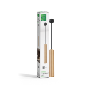 GREEN TECH LED visilica Green Tech, GU10 X 1 kom, zlatna boja - MERCURY-GOLD