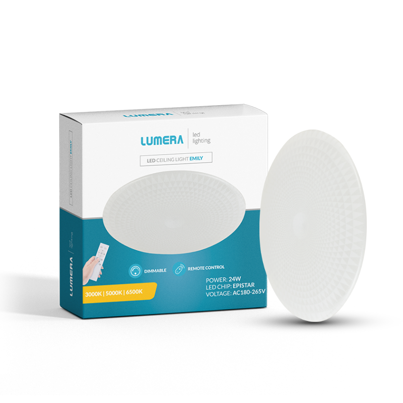 LUMERA LED plafonjera Lumera Lighting, 24W, 3000K - 6500K, dimabilna, 39 cm - EMILY