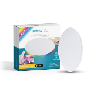 LUMERA LED plafonjera Lumera Lighting 24W, RGB, dimabilna s daljinskim upravljačem - GALAXY