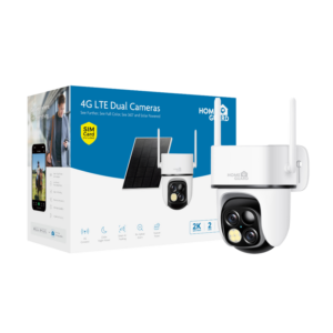 Homeguard Homeguard 2K 4G PTZ solarna kamera s dva objektiva - HGWBC-419S