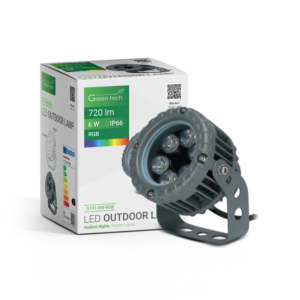 GREEN TECH LED vanjska svjetiljka Green Tech 6W, RGB, IP66 - G131-6W-RGB