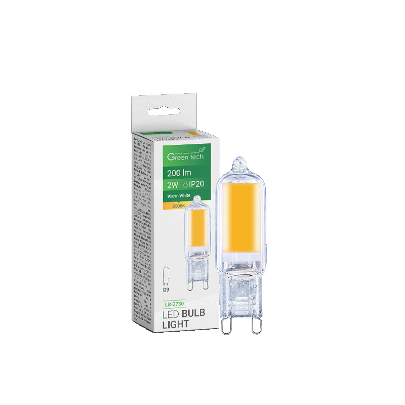 GREEN TECH LED žarulja Green Tech 2W, 3000K, G9, Flux: 200 lm, IP20, San`an chip - LB-2730