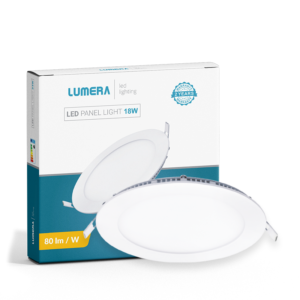 LUMERA LED panel Lumera Lighting 18W, 3000K, ugradni, okrugli - LM-224-18W