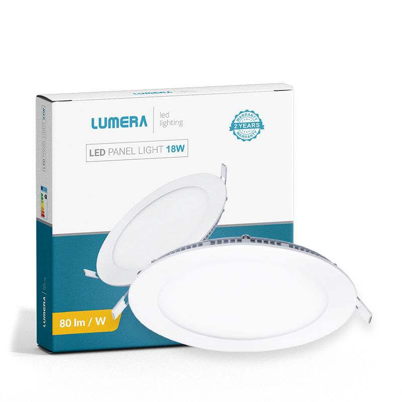 LUMERA LED panel Lumera Lighting 18W, 3000K, ugradni, okrugli - LM-224-18W