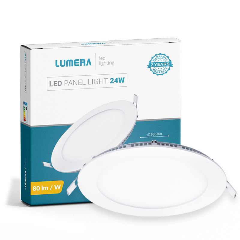 LUMERA LED panel Lumera Lighting 24W, 3000K, ugradni, okrugli - LM-230-24W