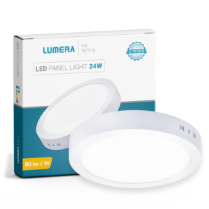 LUMERA LED panel Lumera Lighting 24W, 3000K, nadgradni, okrugli - LM-268-24W
