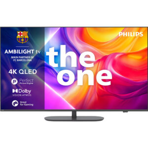 Philips 65''PUS9010 4K QledTitan OS; AMBILIGHT TV; 144Hz;P5 Picture Engine; Dolby Atmos i Vision