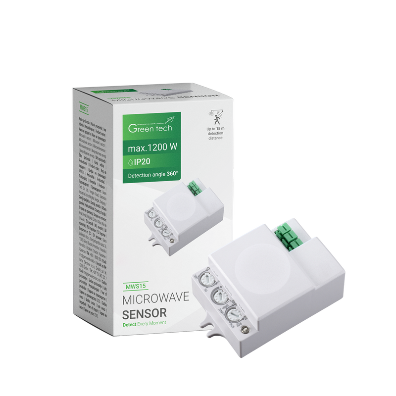 GREEN TECH Mikrovalni senzor Green Tech MWS15