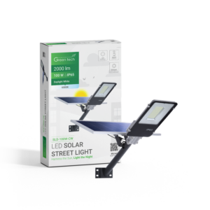 GREEN TECH LED ulična svjetiljka Green Tech 100W, 6000K, IP65, solar - SLD-100W-CW