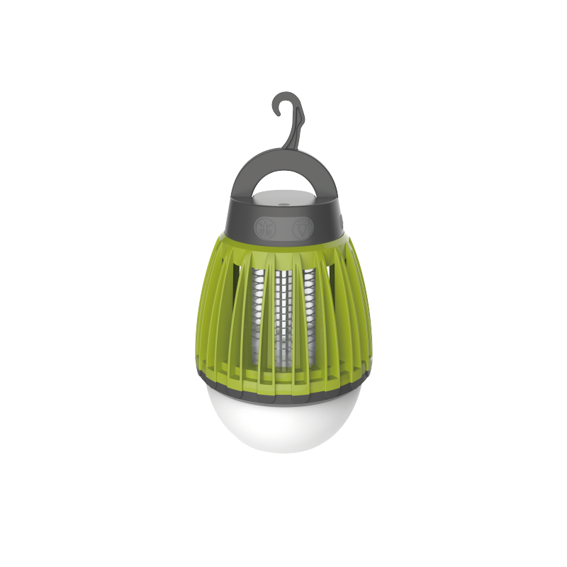 GREEN TECH 2 IN 1 uređaj protiv komaraca i LED svjetiljka Green Tech, 5W, IP44, USB - BMK-L
