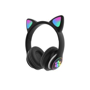 OEM Slušalice CAT EAR STN-28 dječje, wireless, crne - STN-28-BK