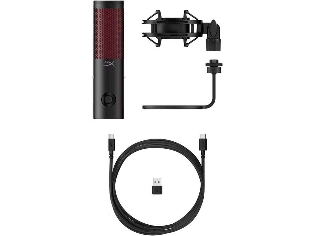 HyperX QuadCast 2USB Gaming Microphone (Black) - Image 2