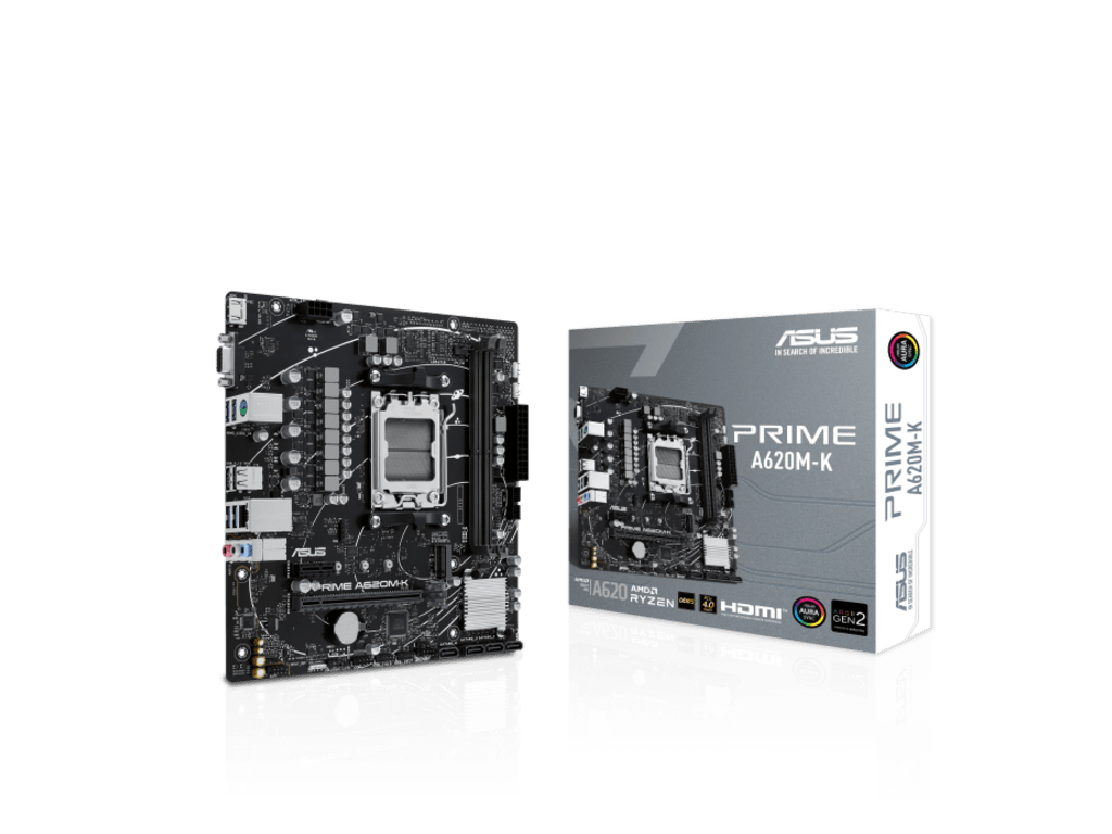 ASUS MB PRIME A620M-KAMD A620;AMD;2xDDR5VGA,HDMI;micro ATX - Image 2