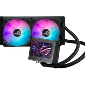 ASUS ROG RYUJIN III 240 ARGB 240mm liquid cooler, 3.5" Full Color LCD