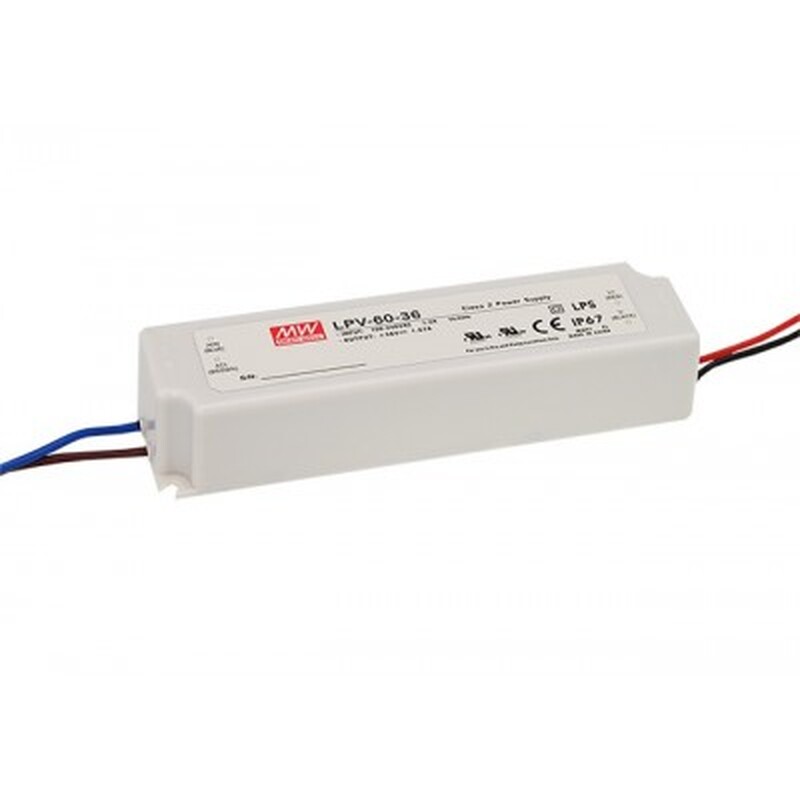 MEAN WELL LED napajanje Mean Well 60W, 48V, IP67 - LPV-60-48