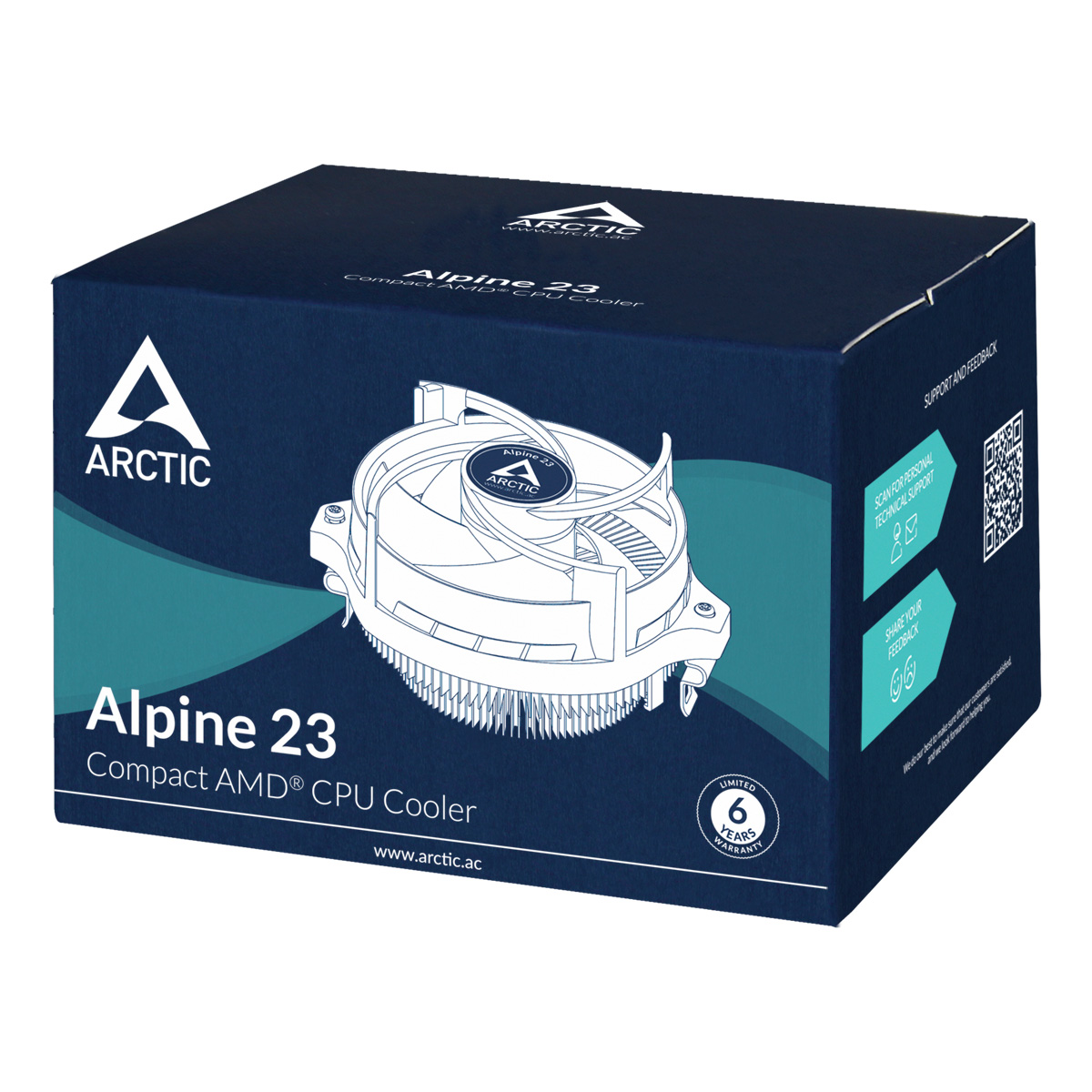 Arctic Alpine 23Compact AMD CPU-Cooler - Image 2